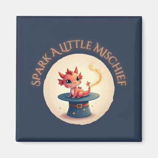 Aimant Étincelle un peu de mal - Magazine magique Dragon