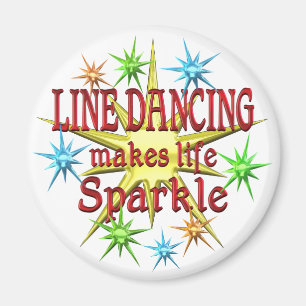 Aimant Étincelles de danse de ligne