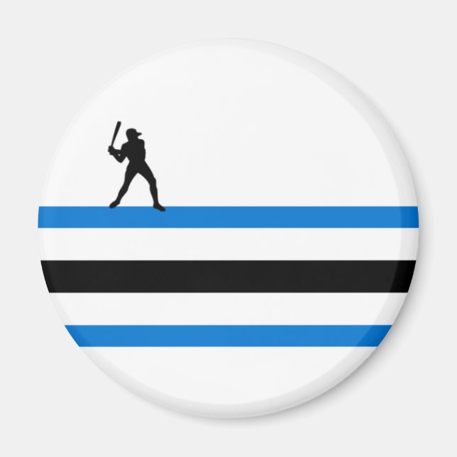 Aimant étoile de baseball (Devant)