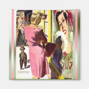 Aimant Étoile de cinéma vintage