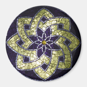 Aimant Étoile de St Arnold " de mosaïque en verre souil