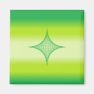 Aimant étoile verte
