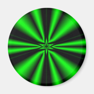 Aimant étoile verte de l'espoir