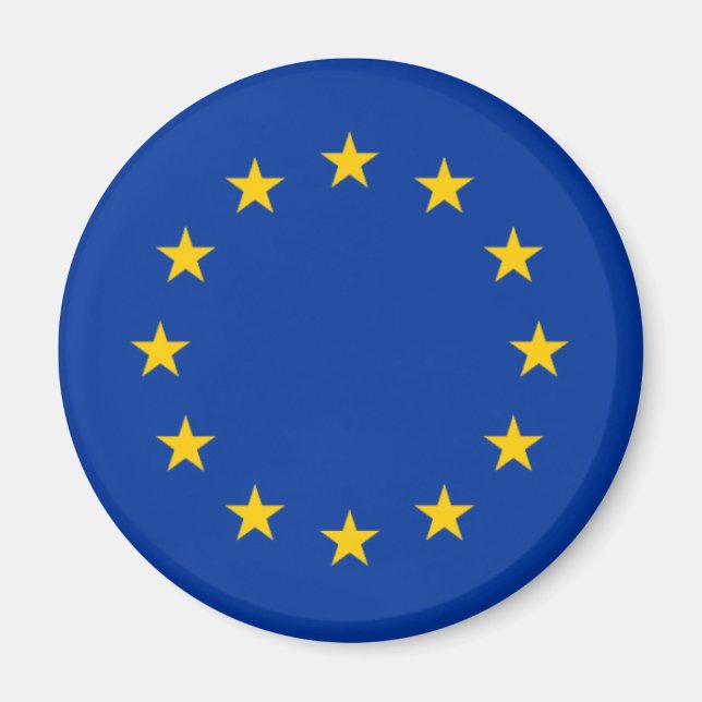 Aimant Étoiles de l'Union européenne (Devant)