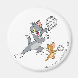 Aimant Étoiles de tennis Tom et Jerry 1