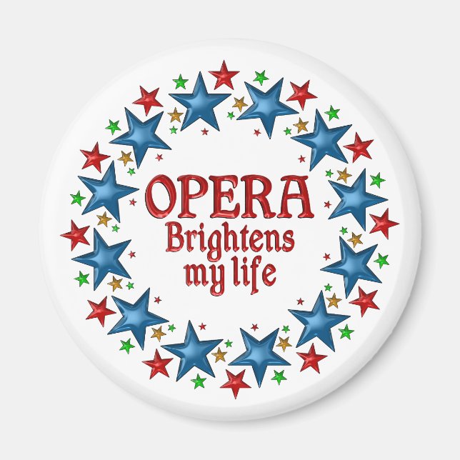 Aimant Étoiles d'opéra (Devant)