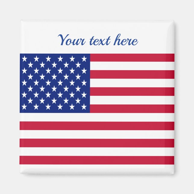 Aimant Étoiles et bandes (Devant)