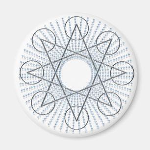 Aimant Étoiles octagrammes