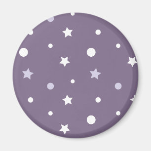 Aimant Étoiles violettes