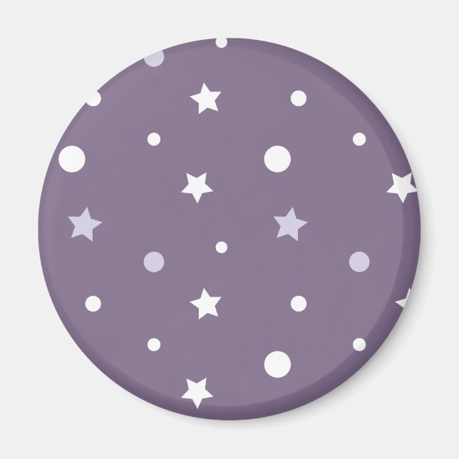 Aimant Étoiles violettes (Devant)