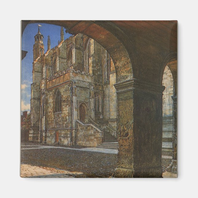 Aimant Eton College Chapelle par Anna Alma Tadema (Devant)