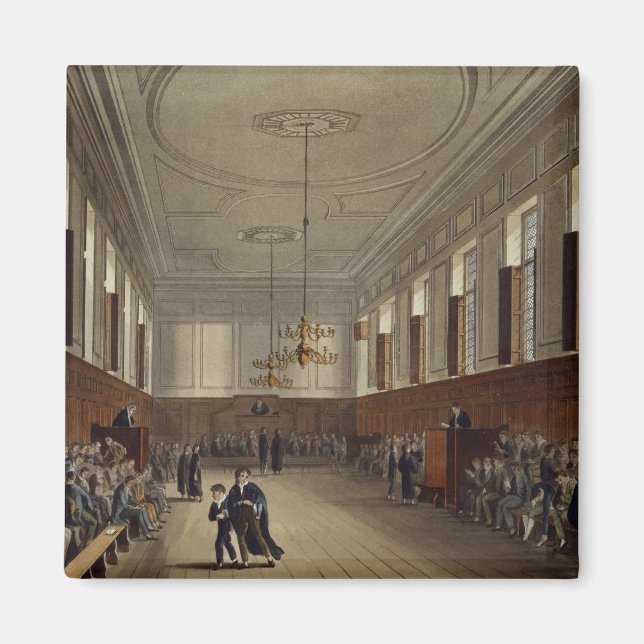 Aimant Eton School Room, de "History of Eton College", (Devant)