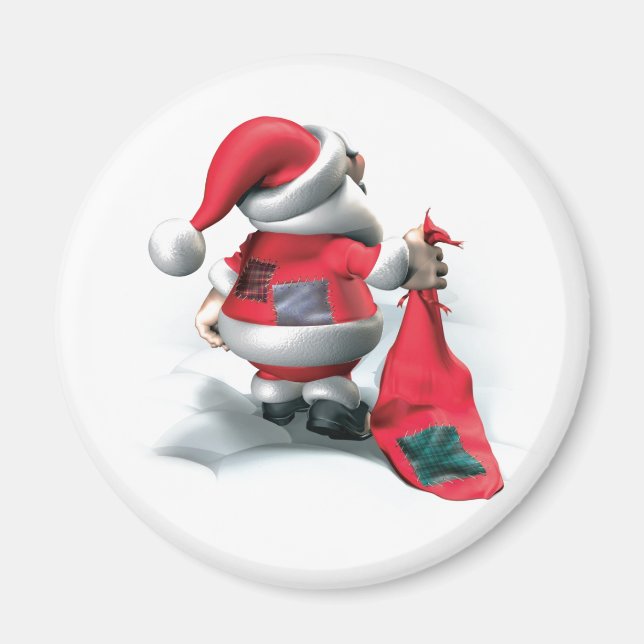 Aimant étrange heureux Noël (Devant)