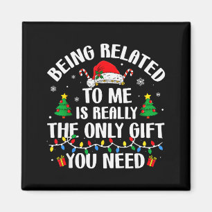Aimant Être apparenté à moi drôle de Noël en famille Xmas
