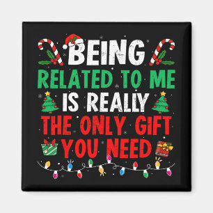 Aimant Être apparenté à moi drôle de Noël en famille Xmas