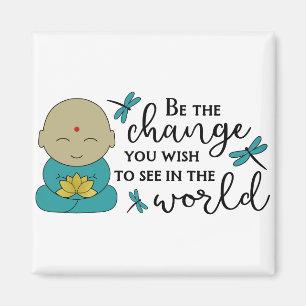 Aimant Être le changement