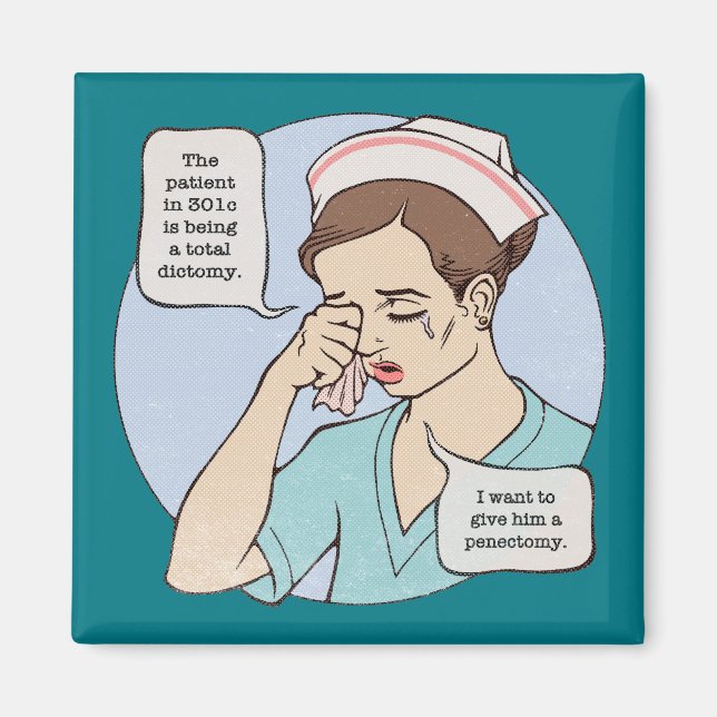 Aimant Être une dictomie (Devant)