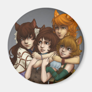Aimant étreinte 4-Way