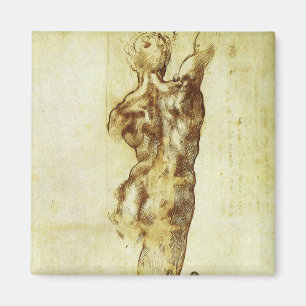 Aimant Étude de Michel-Ange pour la Bataille de Cascina