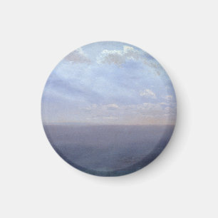 Aimant Étude de nuages avec mer et ciel – Albert Bierstad