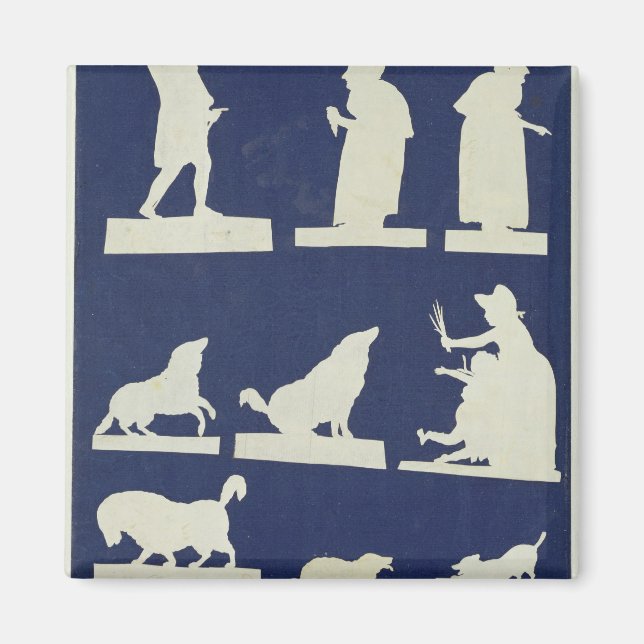 Aimant Étude des figures et des animaux (Devant)