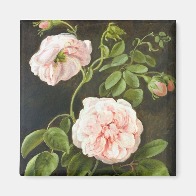 Aimant Étude des fleurs (Devant)