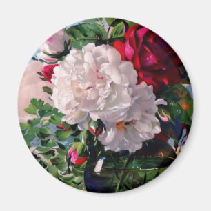 Aimant Étude des vases floraux victoriens