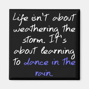 Aimant Étude pour danser sous la pluie