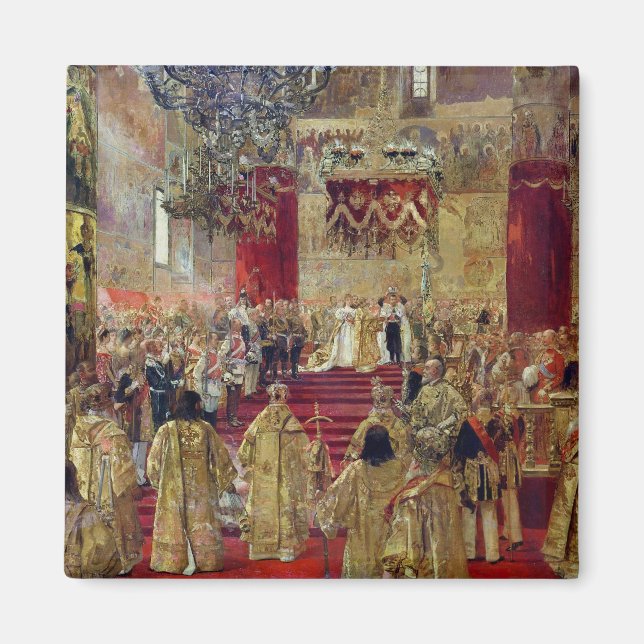 Aimant Étude pour le couronnement du tsar Nicolas II (Devant)