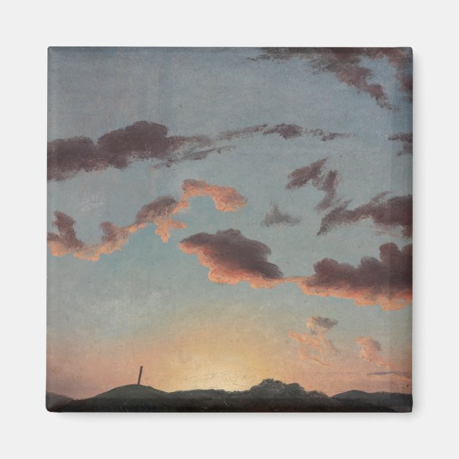 Aimant Étude sur le nuage (nuages dans le ciel) (par Knud (Devant)