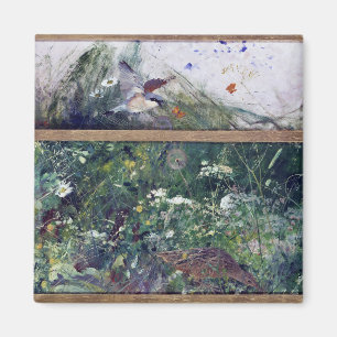 Aimant Études d'oiseaux, Bruno Liljefors