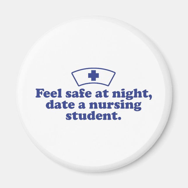 Aimant Étudiant en soins infirmiers (Devant)