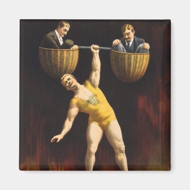 Aimant Eugen Sandow L'Haltérophile Vaudeville de Sandow (Devant)
