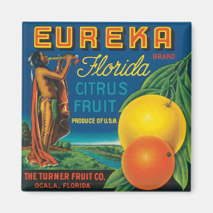 Aimant Eureka Florida Citrus