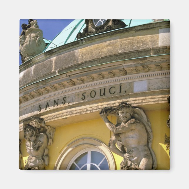 Aimant Europe, Allemagne, Potsdam. Parc Sanssouci, (Devant)