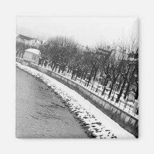 Aimant Europe, Autriche, Salzbourg. Les rives de la rivi