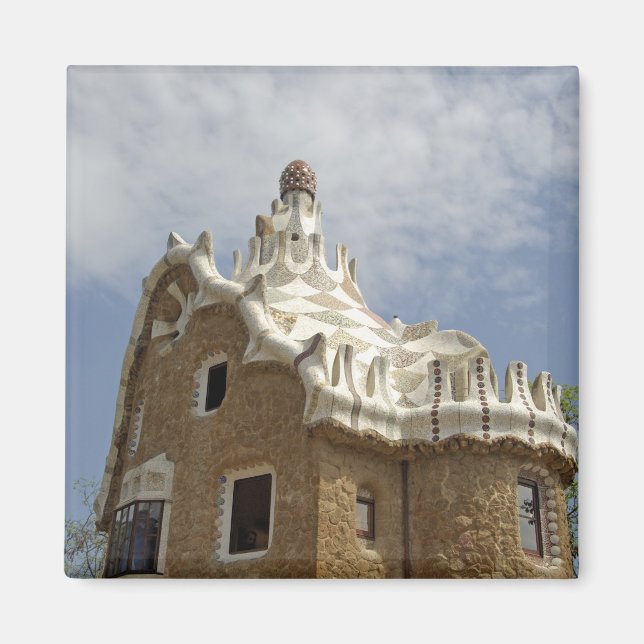 Aimant Europe, Espagne, Catalogne, Barcelone. Parc Guell, (Devant)