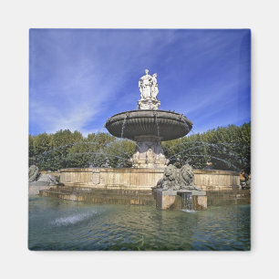 Aimant Europe, France, Aix-en-Provence. Fontaine de