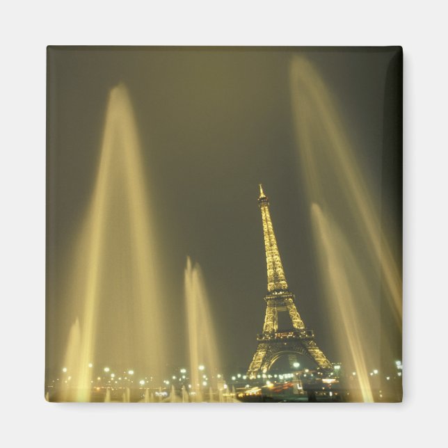 Aimant Europe, France, Paris, tour Eiffel, soirée (Devant)