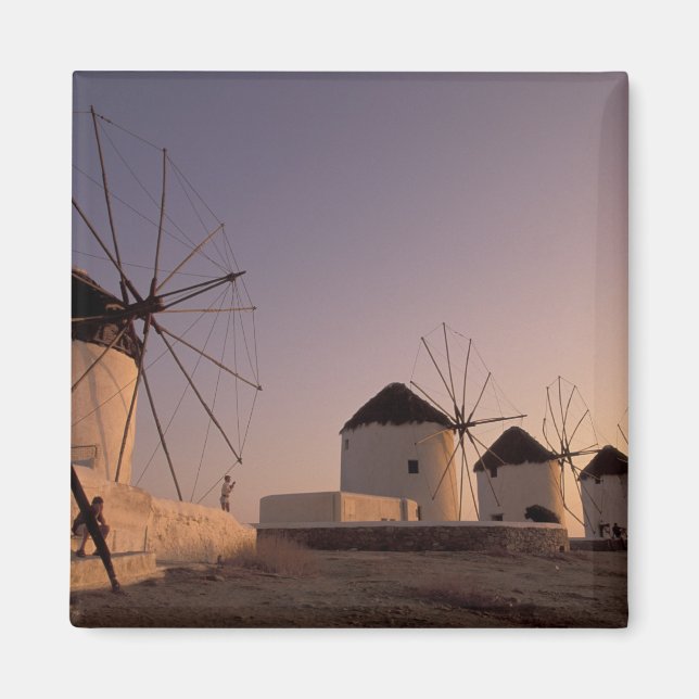 Aimant Europe, Grèce, Îles Cyclades, Mykonos, (Devant)