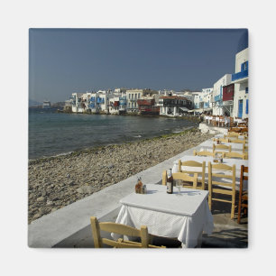 Aimant Europe, Grèce, Mykonos. Vue sur la mer