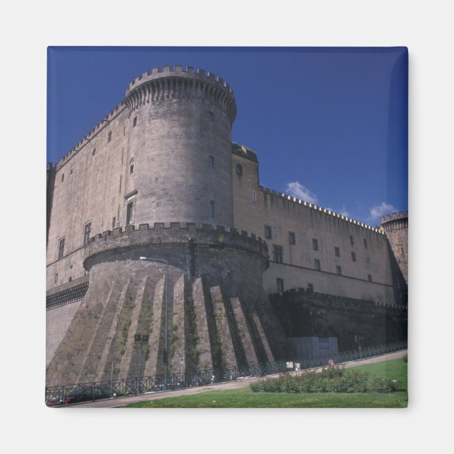 Aimant Europe, Italie, Naples, Château Neuf (Devant)