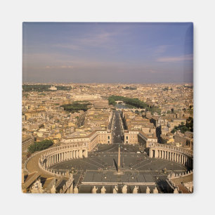 Aimant Europe, Italie, Rome, Vatican. Vue depuis St.