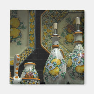 Aimant Europe, Italie, Sicile, Taormina. Traditionnel 7