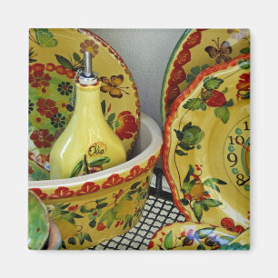 Aimant Europe, Italie, Sicile, Taormina. Traditionnel 8