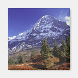 Aimant Europe, Suisse, Eiger. Les couleurs d'automne abon
