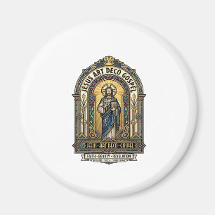 Aimant Évangile Jésus Art Déco Jésus Foi Chrétienne Art D