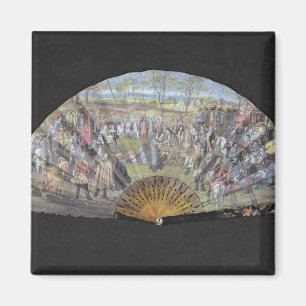 Aimant Éventez dépeindre le mariage de Louis de la Fran