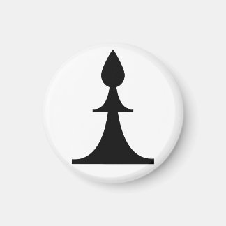 Aimant évêque noir (il faut 2)