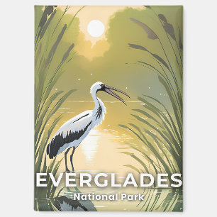 Aimant Everglades National Park Peinture Aquarelle de l